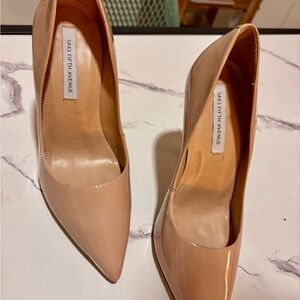 Saks Fifth Avenue Blush Heels